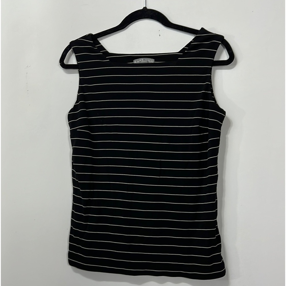KATE HILL  BLOUSA SIZE PS STRIPED